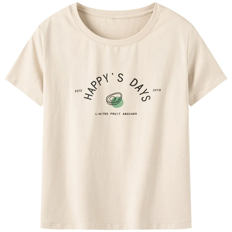 Summer Clothes for Women Fashion Women's T-shirts 2021 Cotton Ladies Loose Letter O Neck Pure Color Short Sleeve T-shirt
Summer Clothes for Women Fashion Women's T-shirts 2021 Cotton Ladies Loose Letter O Neck Pure Color Short Sleeve T-shirt