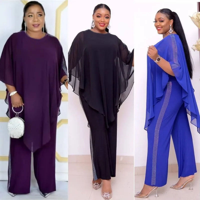 2020 Spring Africa Clothing Dresses Plus Size Women Two Piece Sets Office Lady Full Length O-Neck Ankle-Length Solid Dress Half
2020 Spring Africa Clothing Dresses Plus Size Women Two Piece Sets Office Lady Full Length O-Neck Ankle-Length Solid Dress Half