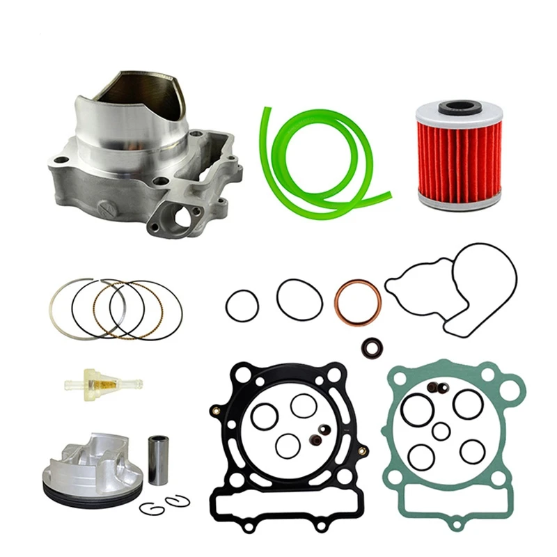 STD 77mm Air Cylinder Block & Piston & Rings &Oil Tube & Oil Filter & Fuel Filter Kit For KAWASAKI KXF250 KXF 250 2004-2008
STD 77mm Air Cylinder Block & Piston & Rings &Oil Tube & Oil Filter & Fuel Filter Kit For KAWASAKI KXF250 KXF 250 2004-2008