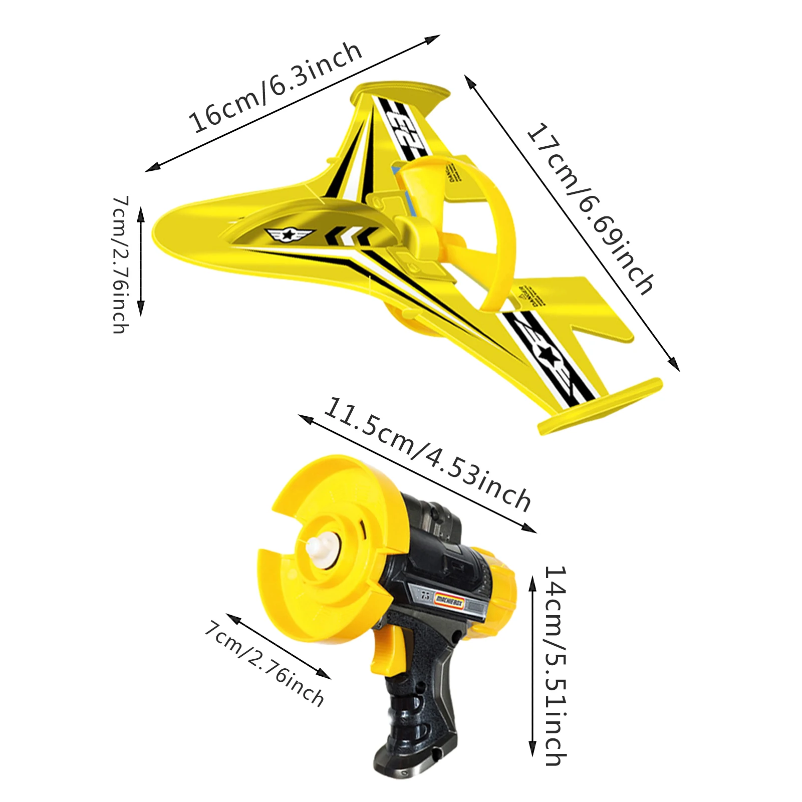 Foam Catapult Airplane One-Button Airplane Model Toys for Children Boys Outdoor Interactive Game Assembled Gliding Aircraft Game
Foam Catapult Airplane One-Button Airplane Model Toys for Children Boys Outdoor Interactive Game Assembled Gliding Aircraft Game