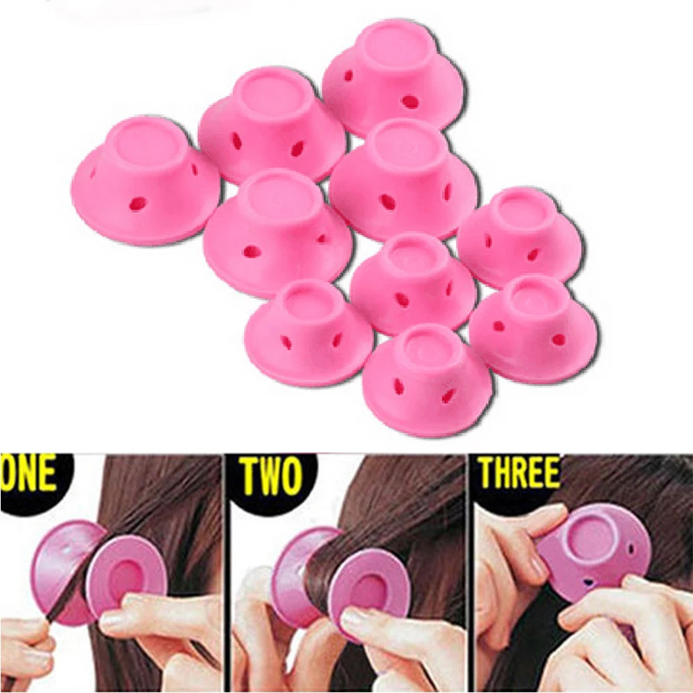 K-STAR Hairdressers Styling Curls Hot Buy 10 Pcs No Clip Soft Silicone Pink Hairpin Rollers Magic Spiral Curling Rod Wall Diy
K-STAR Hairdressers Styling Curls Hot Buy 10 Pcs No Clip Soft Silicone Pink Hairpin Rollers Magic Spiral Curling Rod Wall Diy