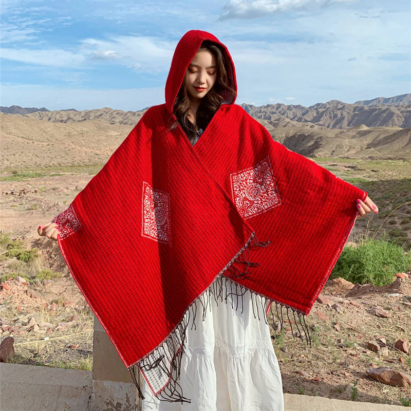 New arrival Fashion comfortable elegant outdoor Clan style scarf winter vintage thick warm high quality work style knit poncho
New arrival Fashion comfortable elegant outdoor Clan style scarf winter vintage thick warm high quality work style knit poncho