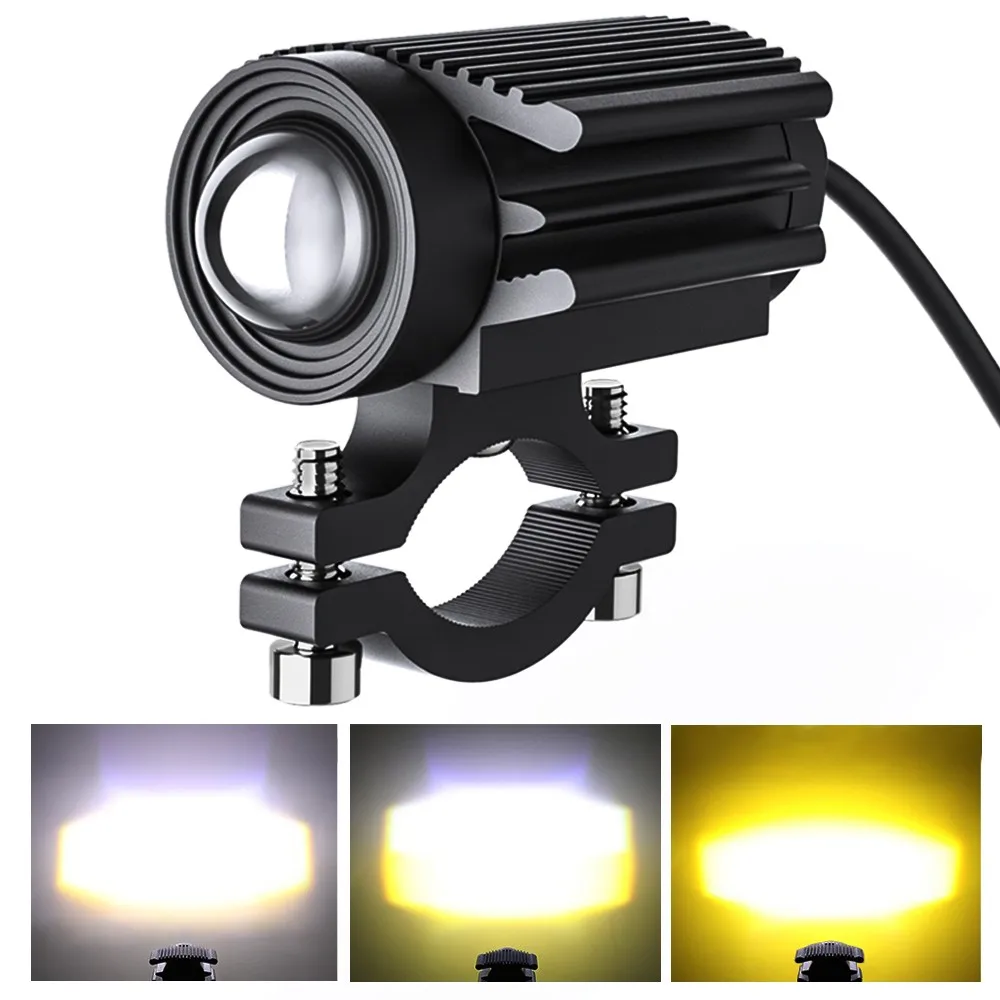 Motorcycle LED Light DRL Work Lights Spotlight External U7 Lens Two-Color Lamp Universal Accessories For Car Off-Road ATV
Motorcycle LED Light DRL Work Lights Spotlight External U7 Lens Two-Color Lamp Universal Accessories For Car Off-Road ATV