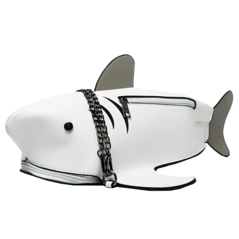 Женская мультяшная улучшенная версия сумка-мессенджер с цепочкой в виде акулы Корейская версия текстурная нишевая Сумка Через Плечо Рюкза... 
Женская мультяшная улучшенная версия сумка-мессенджер с цепочкой в виде акулы Корейская версия текстурная нишевая Сумка Через Плечо Рюкза...