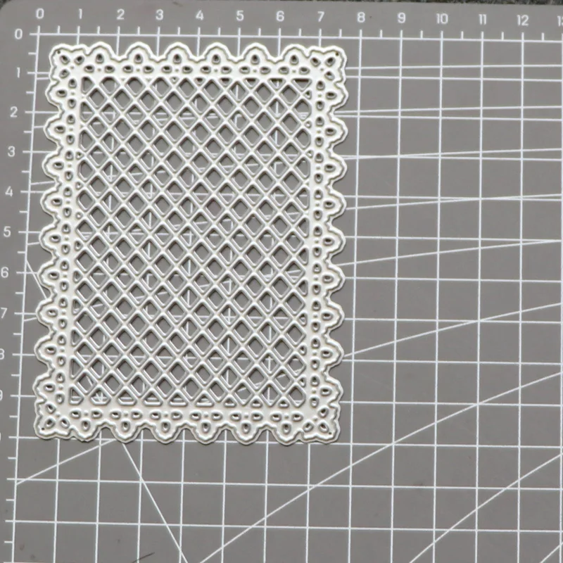 Rectangular Lattice Background Metal Steel Frames Cutting Dies DIY Cut Die Scrapbook Cards Embossing Paper
Rectangular Lattice Background Metal Steel Frames Cutting Dies DIY Cut Die Scrapbook Cards Embossing Paper