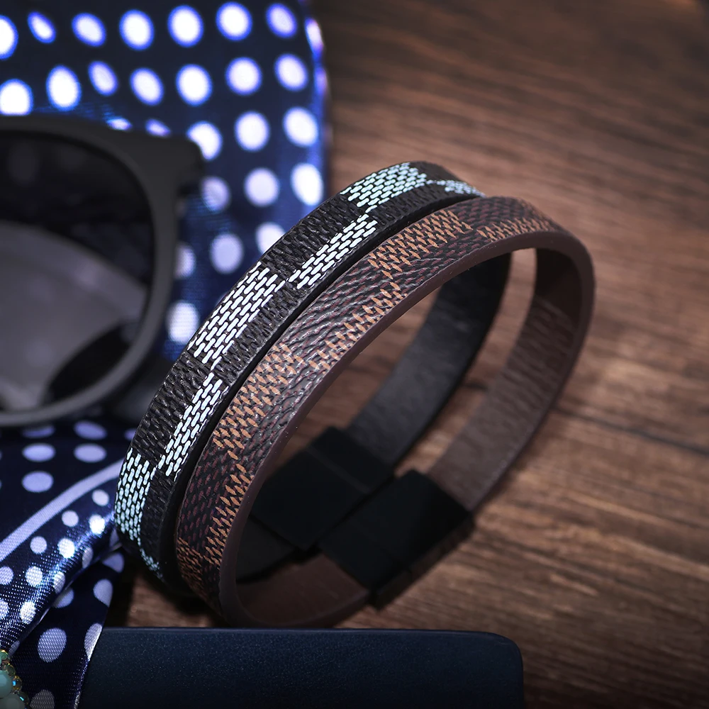 New Punk Rock Style Popular Women Bracelets Magnet Hand Made Man Leather Bracelet For Male Accessories Gift
New Punk Rock Style Popular Women Bracelets Magnet Hand Made Man Leather Bracelet For Male Accessories Gift