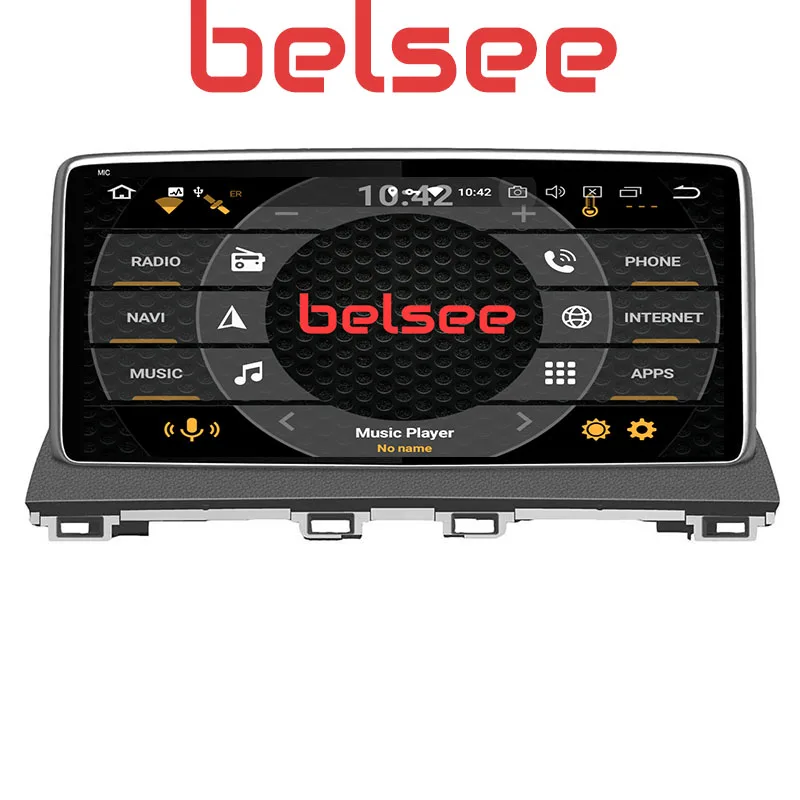 Belsee 10 25 "IPS экран Android автомобильный стерео радио авто головное устройство GPS