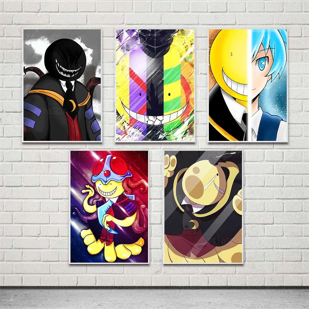 Home Decor Wall Art Assassination Classroom Canvas Painting Print Posters Modular Japan Anime Role Picture Cuadros For Bedroom
Home Decor Wall Art Assassination Classroom Canvas Painting Print Posters Modular Japan Anime Role Picture Cuadros For Bedroom
