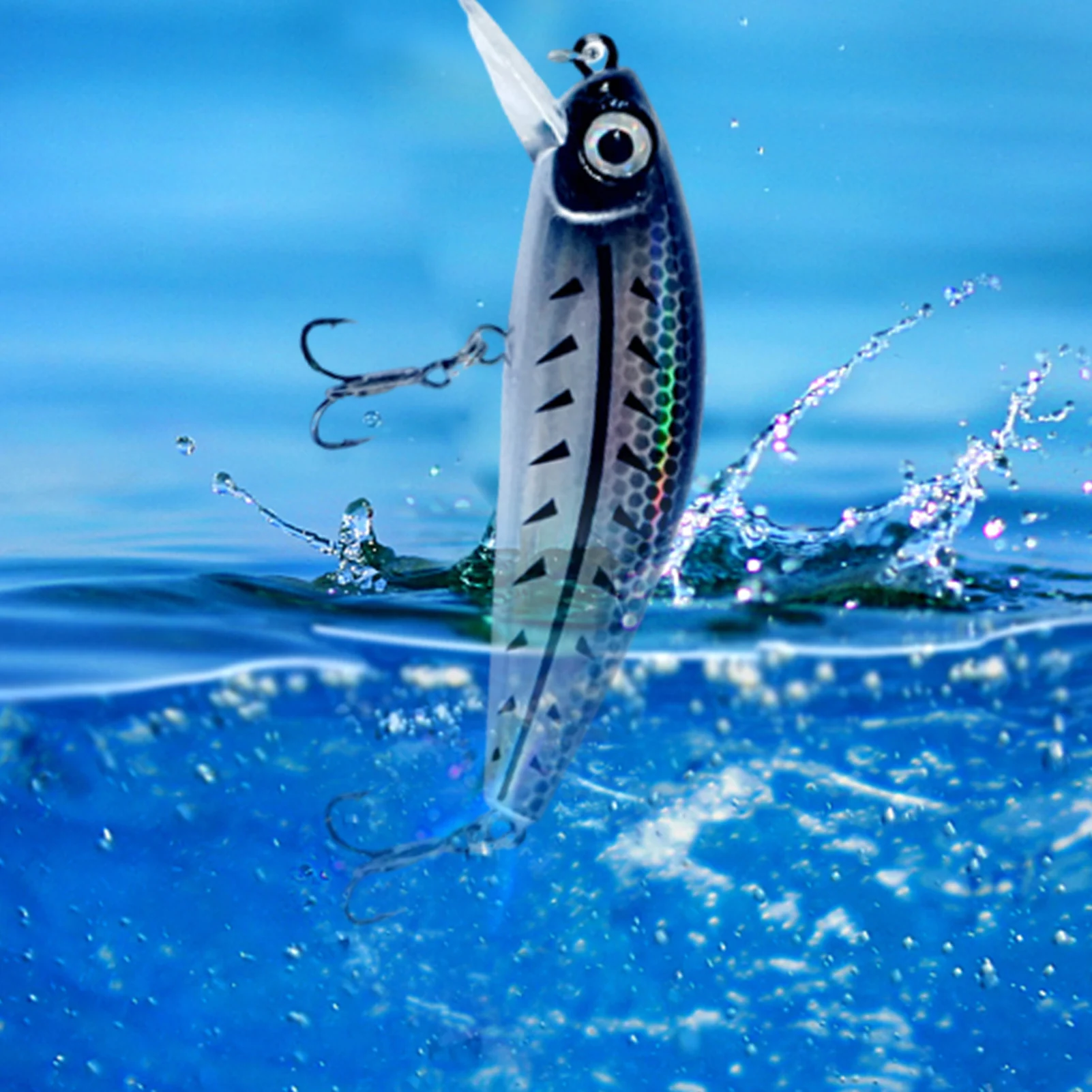 75MM/10.5G Japanese Five-mesh Super Long-distance Submerged Minoru Submerged Bionic Hard Bait Fishing Tackle Products
75MM/10.5G Japanese Five-mesh Super Long-distance Submerged Minoru Submerged Bionic Hard Bait Fishing Tackle Products