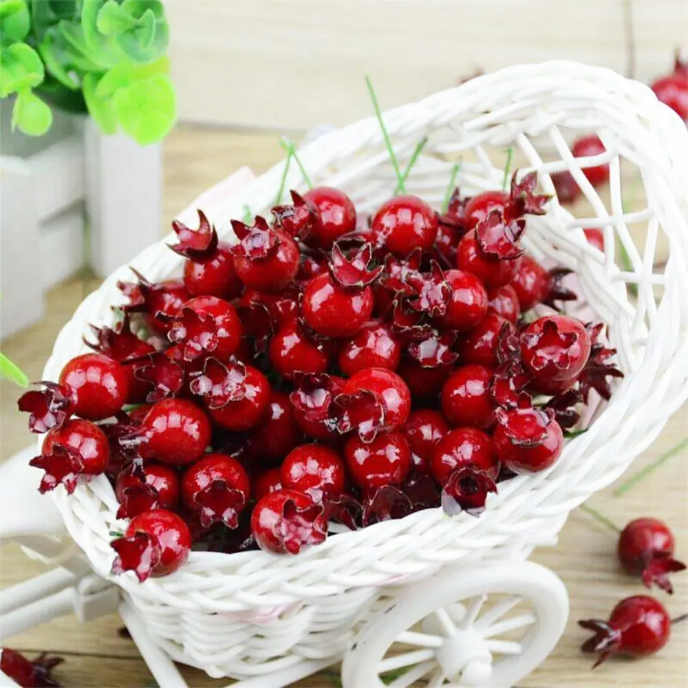 20 Pcs Mini Artificial Plastic Pomegranate Fruit Vegetable Small Cherry Bouquet Stamen Wedding Home Christmas Flower Decorative
20 Pcs Mini Artificial Plastic Pomegranate Fruit Vegetable Small Cherry Bouquet Stamen Wedding Home Christmas Flower Decorative