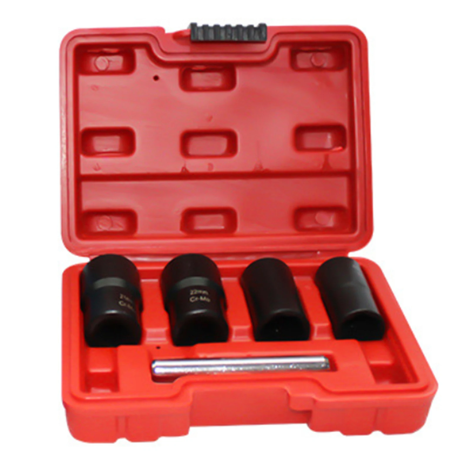 5Pcs Twist Socket Kit 4 Damaged Worn Lug Nut & Lock Remover 17/19/21/22mm Tire Screw Extractor For Household Repair Auto Parts
5Pcs Twist Socket Kit 4 Damaged Worn Lug Nut & Lock Remover 17/19/21/22mm Tire Screw Extractor For Household Repair Auto Parts