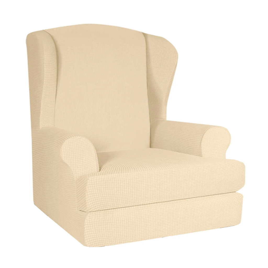 Wing Chair Cover Stretch Wingback Armchair Sofa SlipCover Elastic Furniture Protector
Wing Chair Cover Stretch Wingback Armchair Sofa SlipCover Elastic Furniture Protector