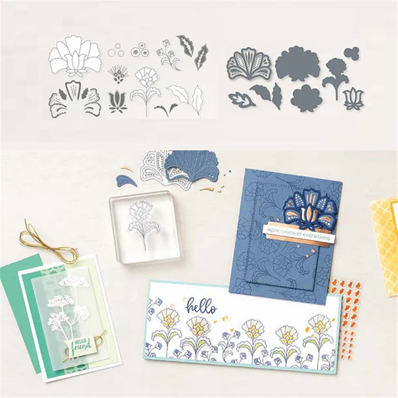 Flowers Stencil Metal Cutting Dies And Stamps For Scrapbooking DIY Decorative Paper Card Craft Embossing Handmade Knife Mold
Flowers Stencil Metal Cutting Dies And Stamps For Scrapbooking DIY Decorative Paper Card Craft Embossing Handmade Knife Mold