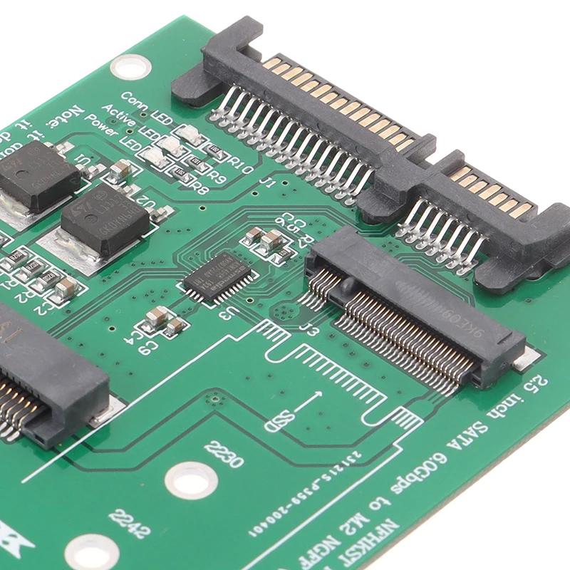 1 Set 2.5 inch M.2 NGFF MSATA 2-in-1 Multiple Sized SSD to SATA III Converter Card
1 Set 2.5 inch M.2 NGFF MSATA 2-in-1 Multiple Sized SSD to SATA III Converter Card