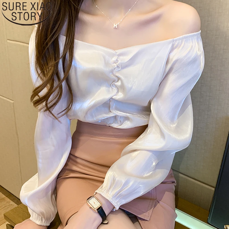 2021 Long Sleeve Shirt Autumn Satin Shirts Women Temperament V-neck All-match Blouses Blusas Mujer De Moda Solid Blusas 10542
2021 Long Sleeve Shirt Autumn Satin Shirts Women Temperament V-neck All-match Blouses Blusas Mujer De Moda Solid Blusas 10542