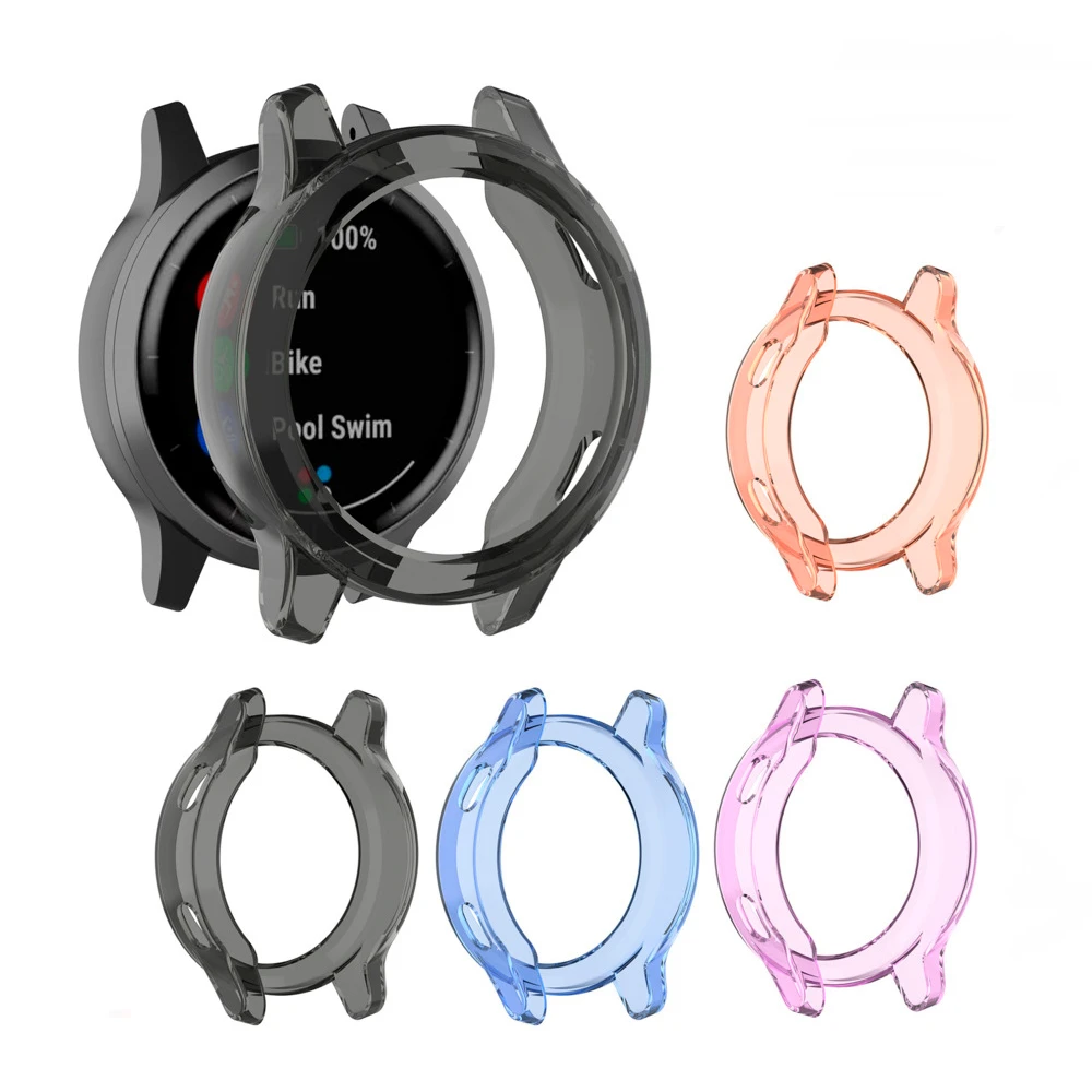 Half Package Protective Shell For Garmin Vivoactive 4/Active Screen Protector TPU Ultra-thin Clear Drop Resistance Watch Case
Half Package Protective Shell For Garmin Vivoactive 4/Active Screen Protector TPU Ultra-thin Clear Drop Resistance Watch Case