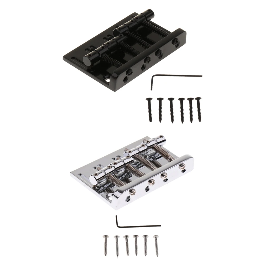 Zinc Alloy 4 String Bass Bridge for Precision Jazz Bass Replacement Accessory
Zinc Alloy 4 String Bass Bridge for Precision Jazz Bass Replacement Accessory