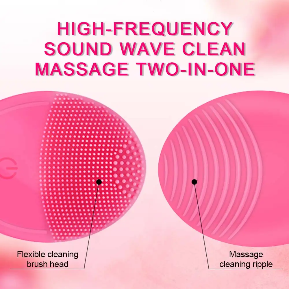 Electric Mini Face Cleansing Brush Waterproof Facial Cleanser High Frequency Vibration Cleansing Skin Deep Washing Massage Brush
Electric Mini Face Cleansing Brush Waterproof Facial Cleanser High Frequency Vibration Cleansing Skin Deep Washing Massage Brush