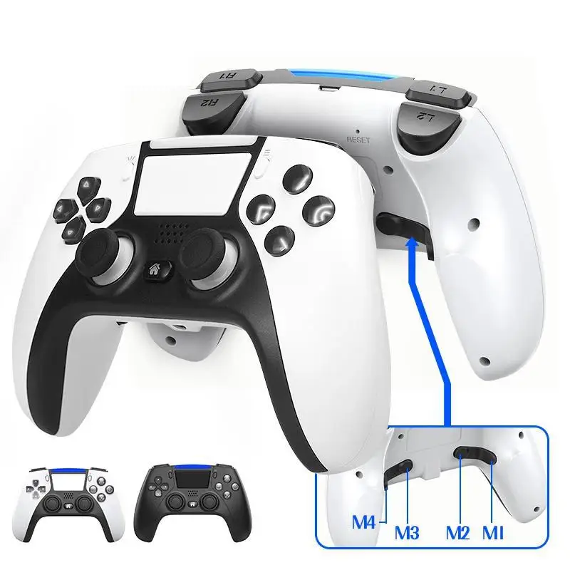 Беспроводной контроллер для PS4, Bluetooth-совместимая консоль для PS5, стильный геймпад для ПК, Android
Беспроводной контроллер для PS4, Bluetooth-совместимая консоль для PS5, стильный геймпад для ПК, Android