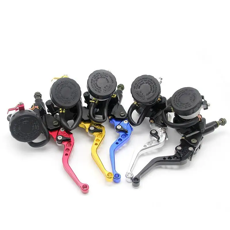 Universal 7/8'' 22MM Modified CNC Motorcycle Hydraulic Disc Brake Pump Clutch Handle Master Cylinder Reservoir Levers
Universal 7/8'' 22MM Modified CNC Motorcycle Hydraulic Disc Brake Pump Clutch Handle Master Cylinder Reservoir Levers