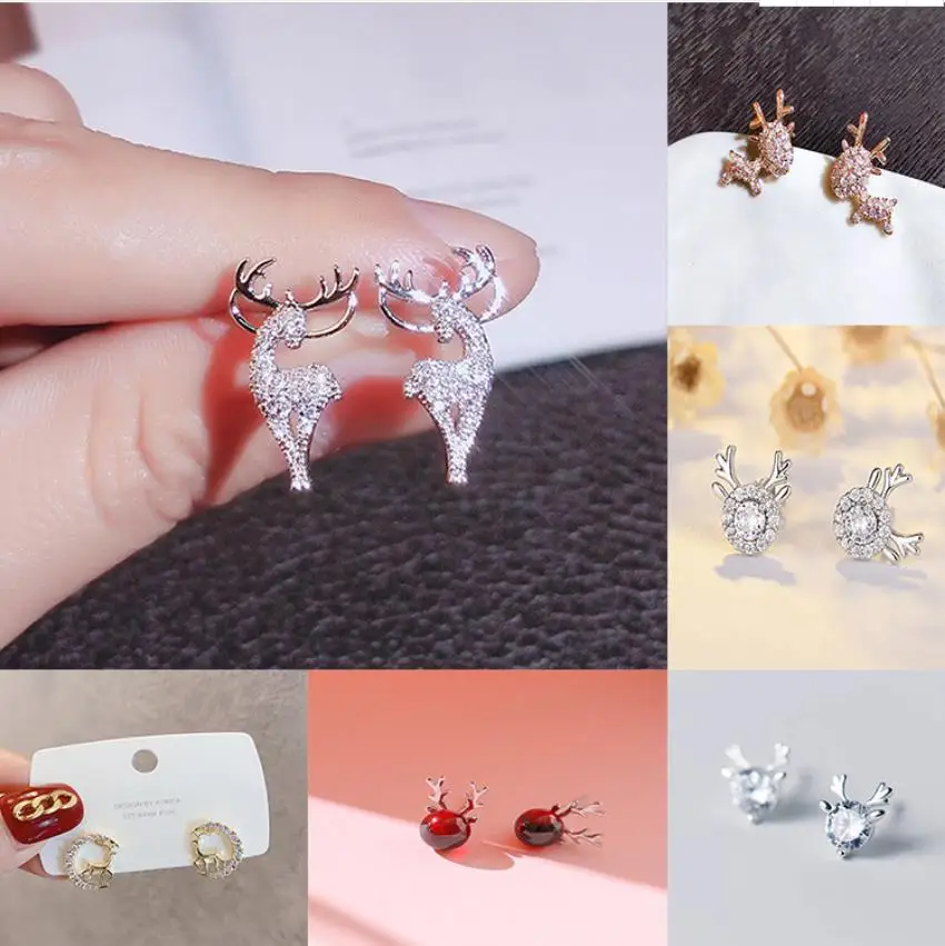 2021 Christmas Stud Earrings Rhinestone Snowflake Elk Earrings Pendant Ear Jewelry Women Cute Christmas Festival New Year Gift
2021 Christmas Stud Earrings Rhinestone Snowflake Elk Earrings Pendant Ear Jewelry Women Cute Christmas Festival New Year Gift