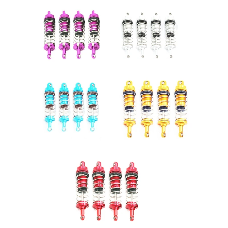 4Pcs Adjustable Oil All Metal Shock Absorber Damper for Wltoys 124019 124018 144001 RC Car Upgrade Parts Accessories
4Pcs Adjustable Oil All Metal Shock Absorber Damper for Wltoys 124019 124018 144001 RC Car Upgrade Parts Accessories