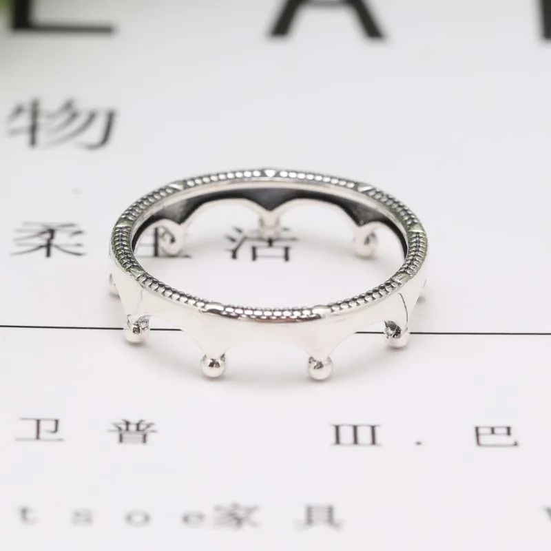 925 Sterling Silver Rings For Women Original Polished Crown Engagement Wedding Ring Luxury Jewelry
925 Sterling Silver Rings For Women Original Polished Crown Engagement Wedding Ring Luxury Jewelry