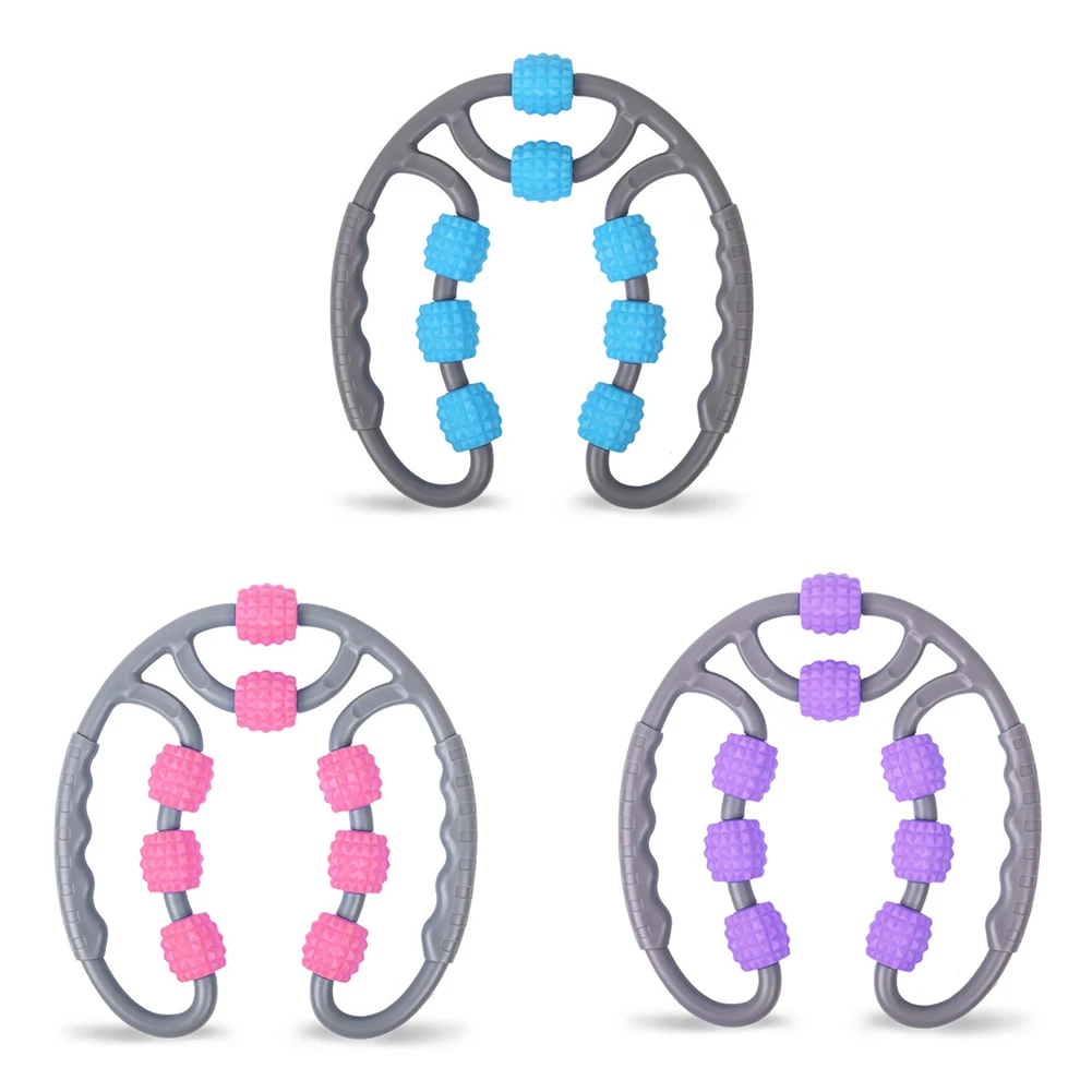 8 Wheels Body Massage Stick U Shape Muscle Massager Body Shaping Relaxation Roller Ring Yoga Fitness Sports Equipment
8 Wheels Body Massage Stick U Shape Muscle Massager Body Shaping Relaxation Roller Ring Yoga Fitness Sports Equipment