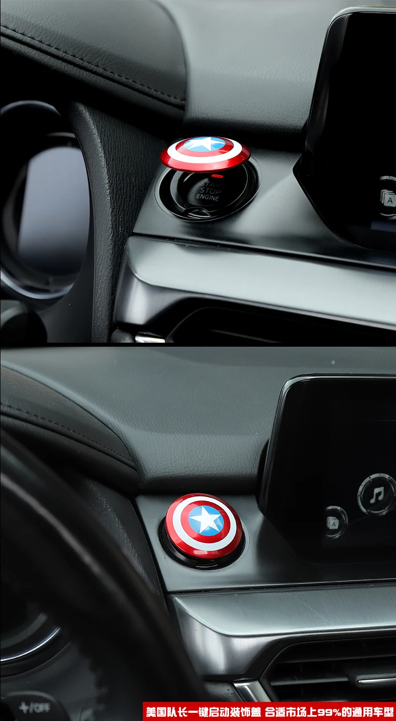 Автомобильная кнопка пуска одним нажатием декоративный круг для VW Volkswagen Polo Golf