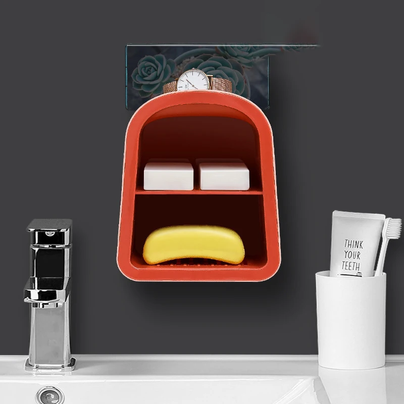 Kitchen Sponge Storage Holders Household Wall Decorate Shelves Plant Key Phone Racks Bathroom Soap Holder Organizer
Kitchen Sponge Storage Holders Household Wall Decorate Shelves Plant Key Phone Racks Bathroom Soap Holder Organizer