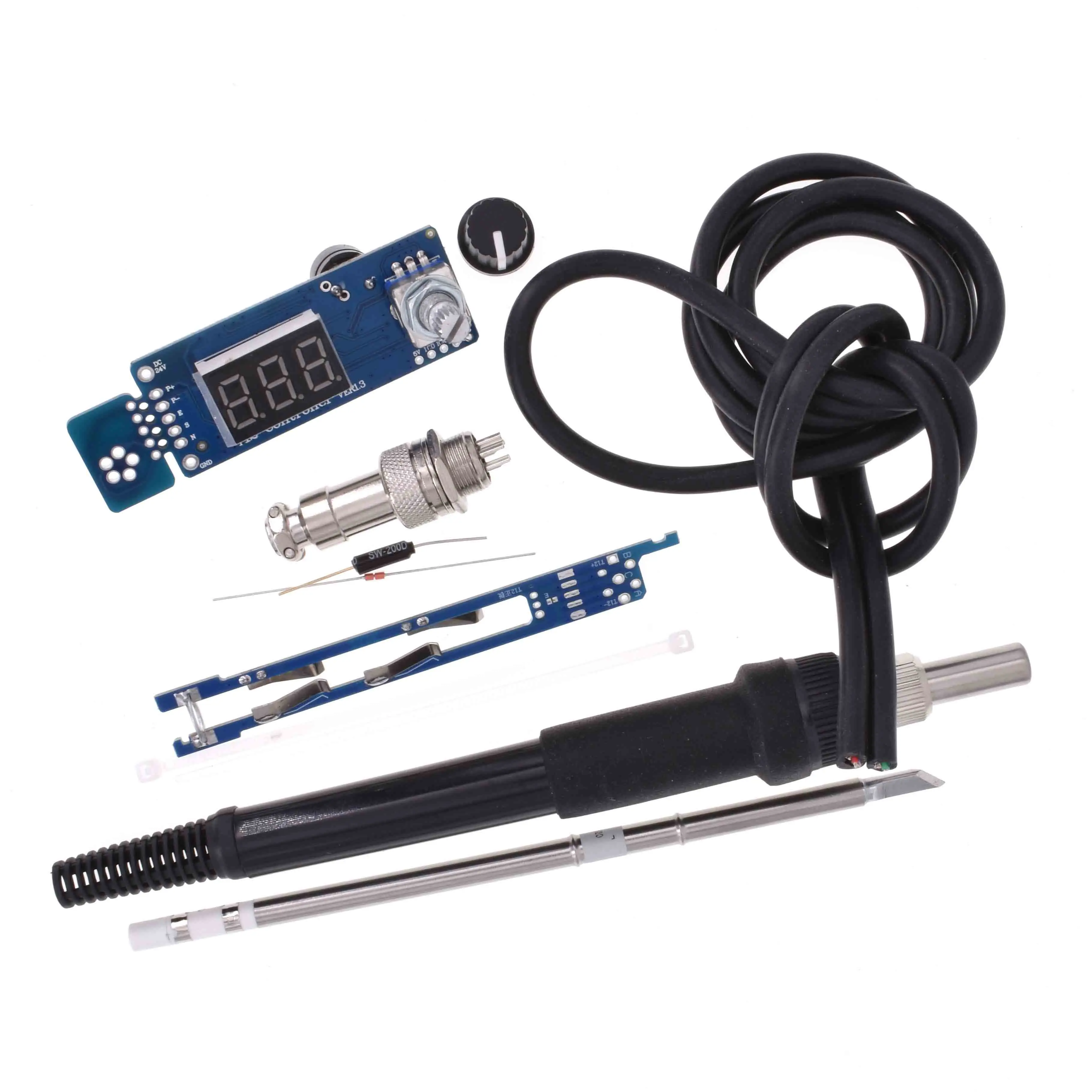 1set Digital Soldering Iron Station Temperature Controller Kits for HAKKO T12 Handle
1set Digital Soldering Iron Station Temperature Controller Kits for HAKKO T12 Handle