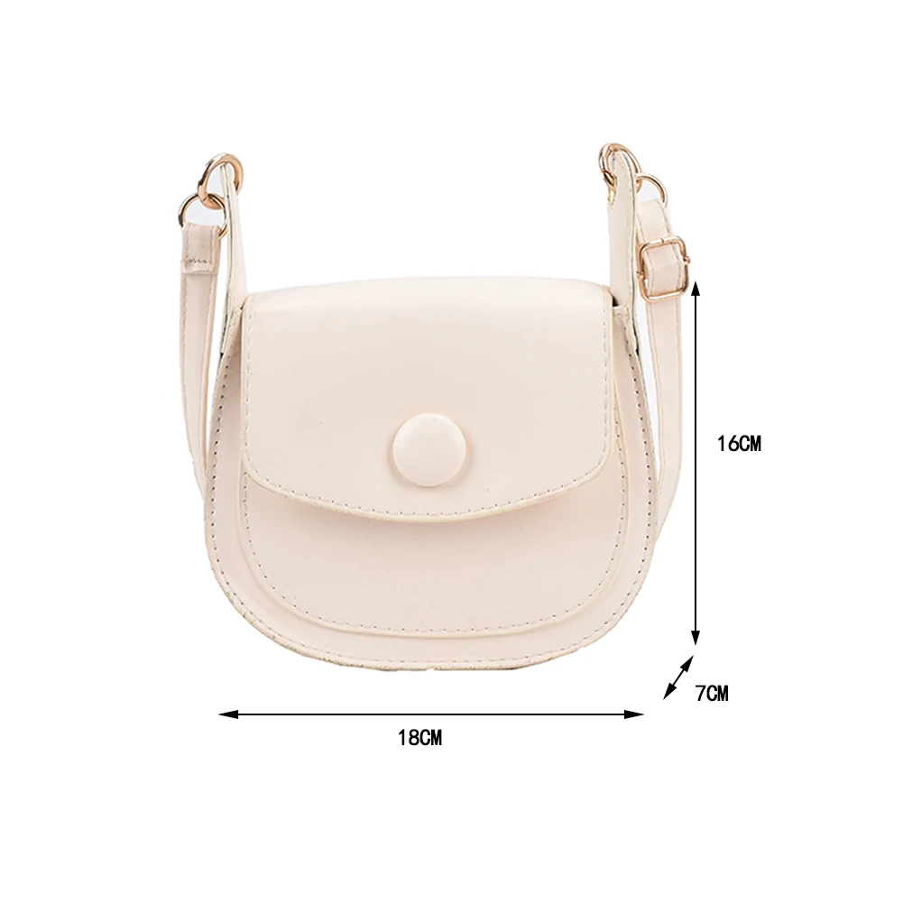 Fashion Women PU Leather Shoulder Crossbody Bags Pure Color Messenger Bag Casual All-matchLadies Mini Saddle Handbag Flap Purse 
Fashion Women PU Leather Shoulder Crossbody Bags Pure Color Messenger Bag Casual All-matchLadies Mini Saddle Handbag Flap Purse