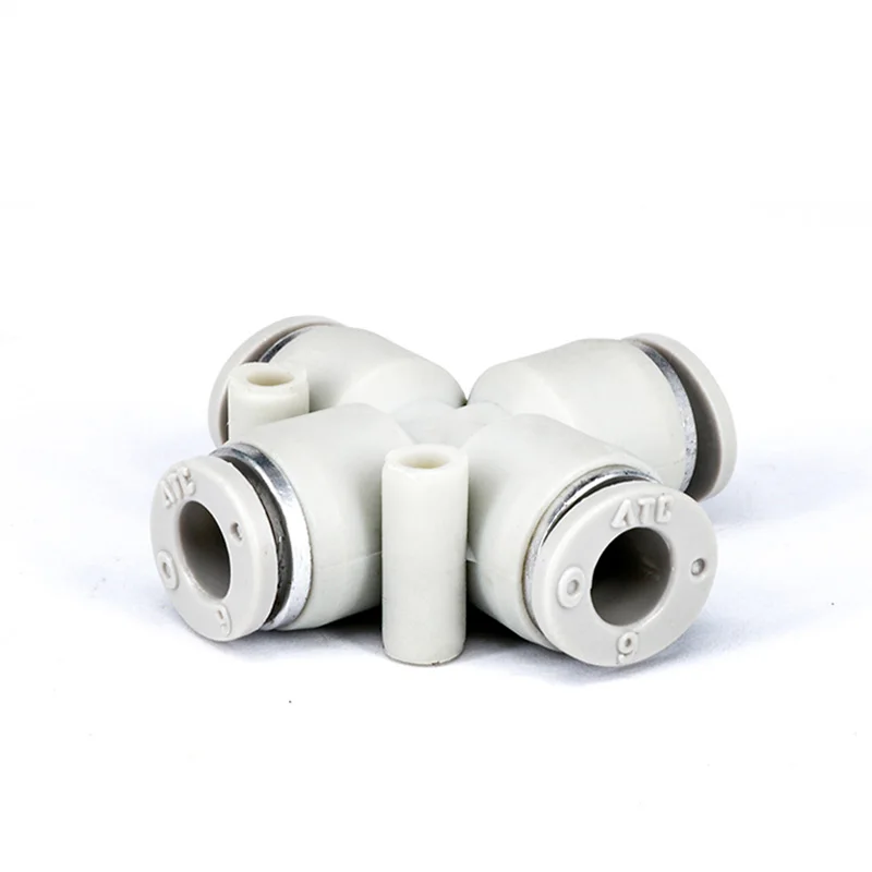 airtac passenger pneumatic four-way connector APZA4 APZA6 APZ8A8 APZA10 APZ12 connector
airtac passenger pneumatic four-way connector APZA4 APZA6 APZ8A8 APZA10 APZ12 connector