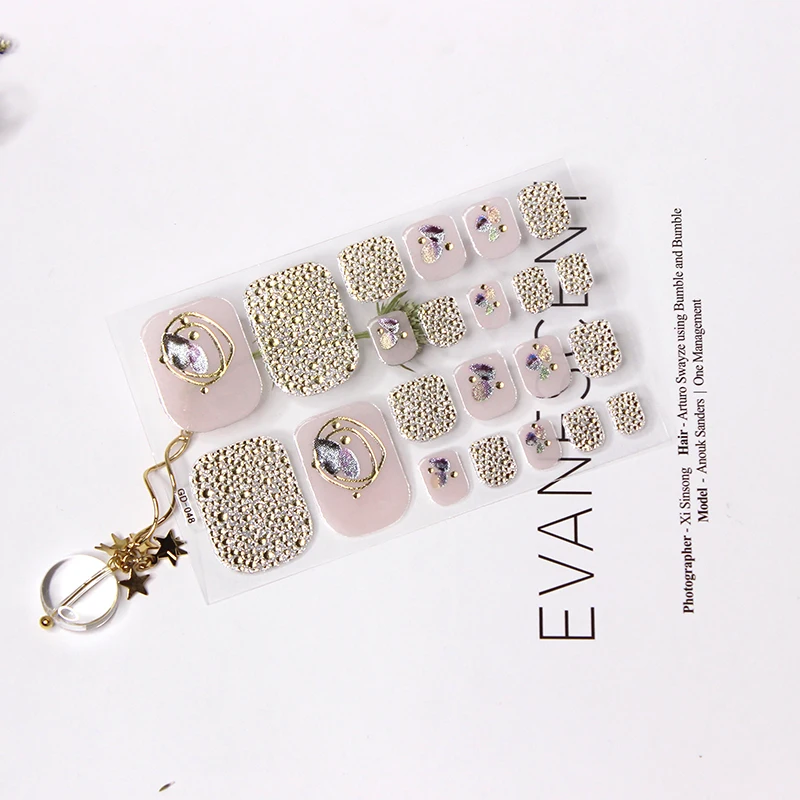 22tips Toenail Sticker Full Cover Catton Waterproof Sticker Wraps Toe Nail DIY Nail Art Accessories Toenail Decals
22tips Toenail Sticker Full Cover Catton Waterproof Sticker Wraps Toe Nail DIY Nail Art Accessories Toenail Decals