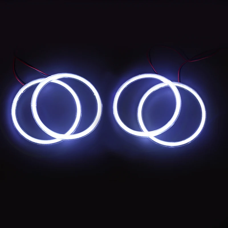 POSSBAY 4Pcs 105mm Auto Car COB Angel Eyes Headlight Halo Ring Lamp With Lampshades Kit for BMW 3 Series E46 2D Car Styling
POSSBAY 4Pcs 105mm Auto Car COB Angel Eyes Headlight Halo Ring Lamp With Lampshades Kit for BMW 3 Series E46 2D Car Styling