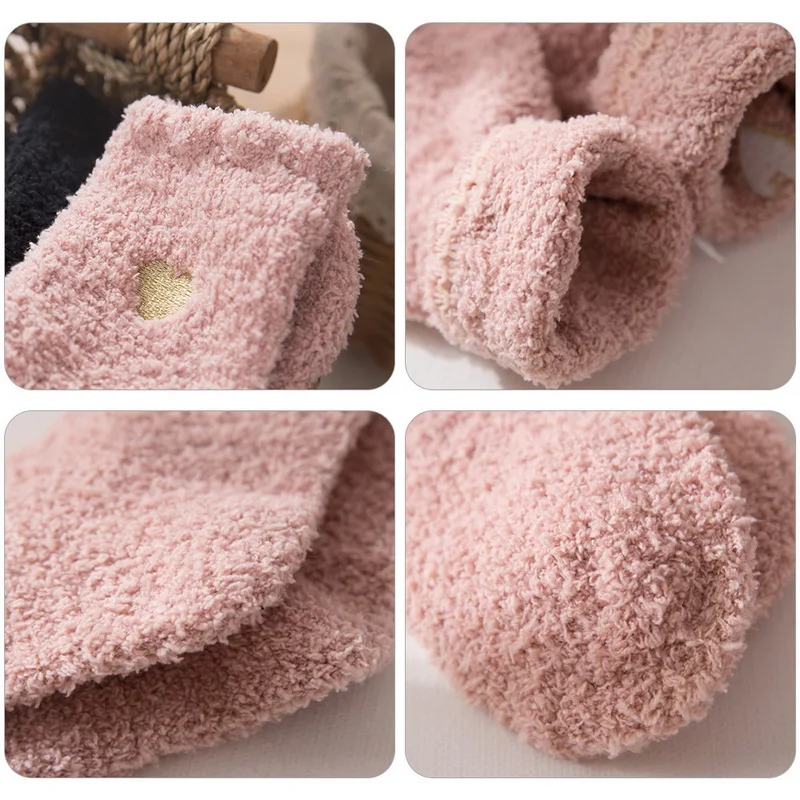 Women Socks 1 Pair Fashion New Long Winter Socks Candy Color Cute Heart Thick Fashion Soft Warm Lady Socks Woman
Women Socks 1 Pair Fashion New Long Winter Socks Candy Color Cute Heart Thick Fashion Soft Warm Lady Socks Woman