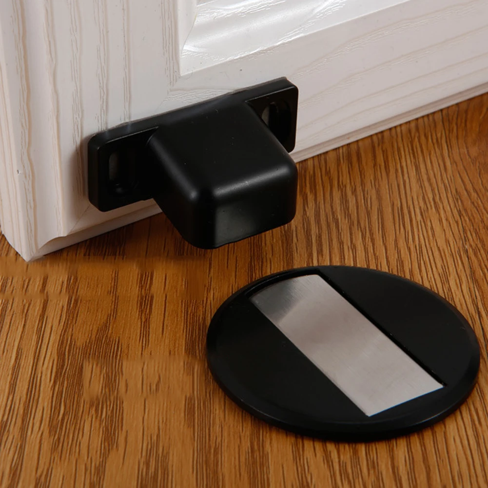 Magnetic Door Holder Stopper Invisible Doorstop Wall Floor Mount Safety Catch Stainless Steel Door Suction Bedroom Door Block
Magnetic Door Holder Stopper Invisible Doorstop Wall Floor Mount Safety Catch Stainless Steel Door Suction Bedroom Door Block