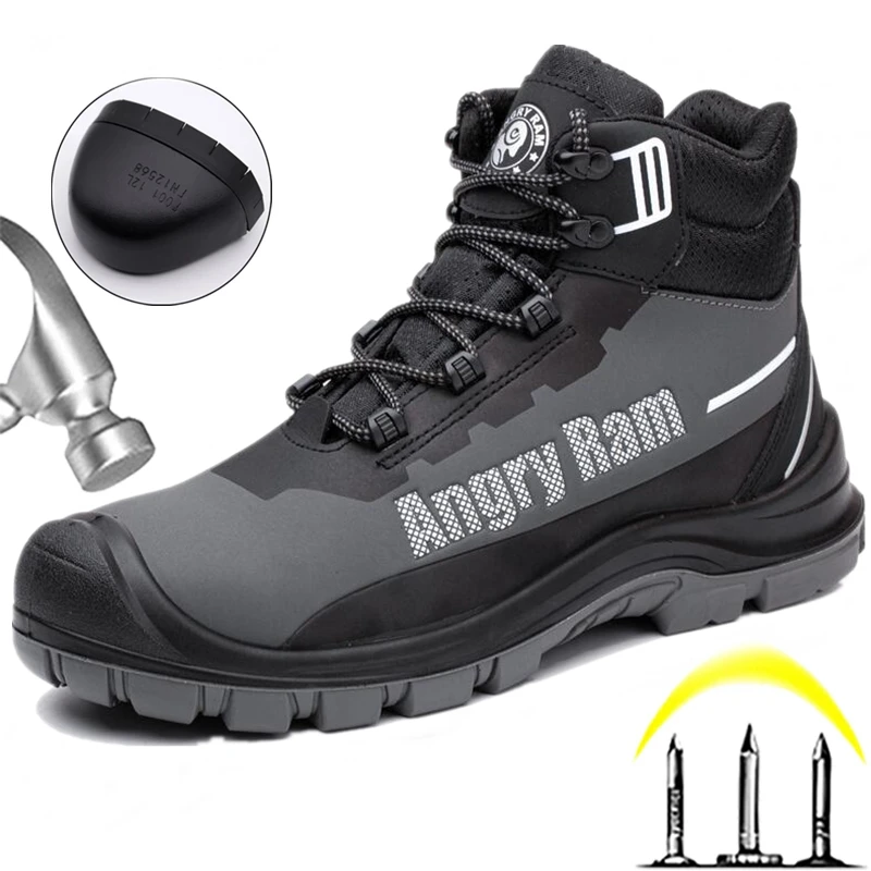 High Quality Work Safety Boots Men Woman Work Shoes European Standard Steel Toe Puncture-Proof Work Boots Indestructible Shoes
High Quality Work Safety Boots Men Woman Work Shoes European Standard Steel Toe Puncture-Proof Work Boots Indestructible Shoes