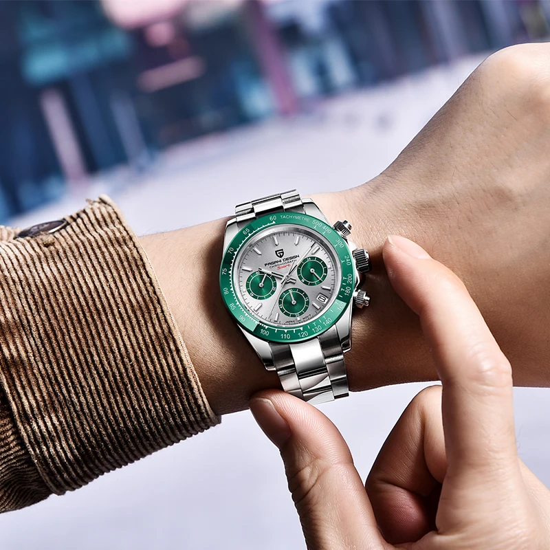 2020 NEW PAGANI DESIGN Men's Watches Top Brand Luxury Watch Men Quartz Watches For Man Chronograph Japan VK63 Reloj Hombre gift
2020 NEW PAGANI DESIGN Men's Watches Top Brand Luxury Watch Men Quartz Watches For Man Chronograph Japan VK63 Reloj Hombre gift