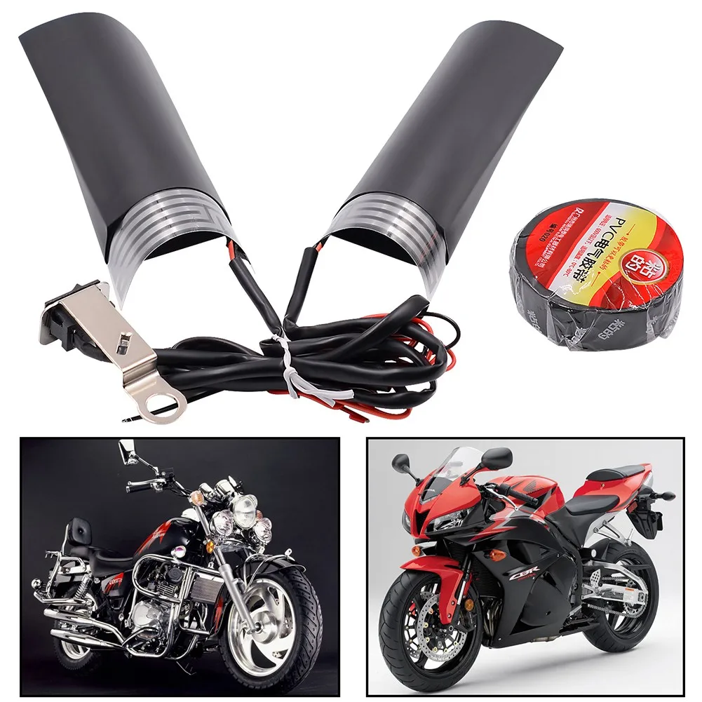 1Set Heating Handle Electric Durable Safe 12V PET Handle Kit For Motorcycle IP67 Waterproof Three-speed Adjust For Motorcycles
1Set Heating Handle Electric Durable Safe 12V PET Handle Kit For Motorcycle IP67 Waterproof Three-speed Adjust For Motorcycles