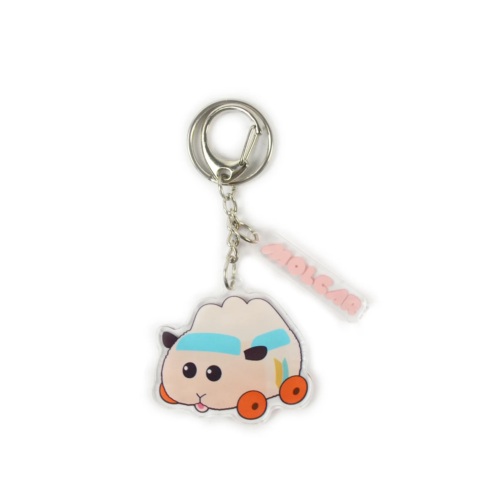 Japan PUI PUI Molcar Guinea pig Cute animal Keychains Cartoon Double-side Acrylic Key Ring Bag Charm Classic kids Gifts Keyring
Japan PUI PUI Molcar Guinea pig Cute animal Keychains Cartoon Double-side Acrylic Key Ring Bag Charm Classic kids Gifts Keyring