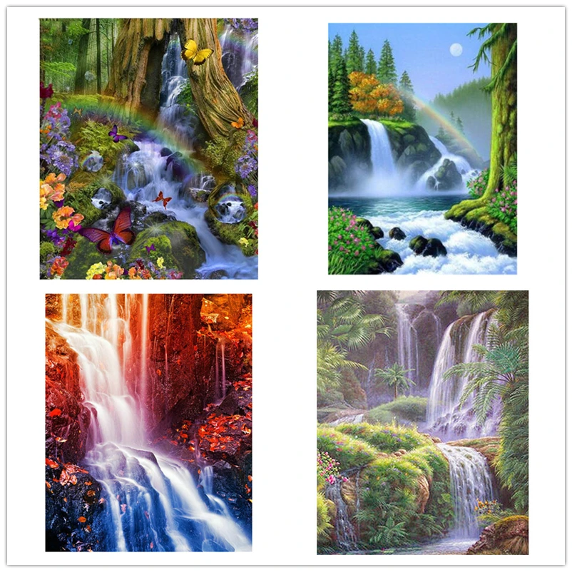 LIPHISFUN nature scenery embroidery full drill Diamond painting rainbow waterfall landscape 5d Stitch Rhinestone Home Decor
LIPHISFUN nature scenery embroidery full drill Diamond painting rainbow waterfall landscape 5d Stitch Rhinestone Home Decor