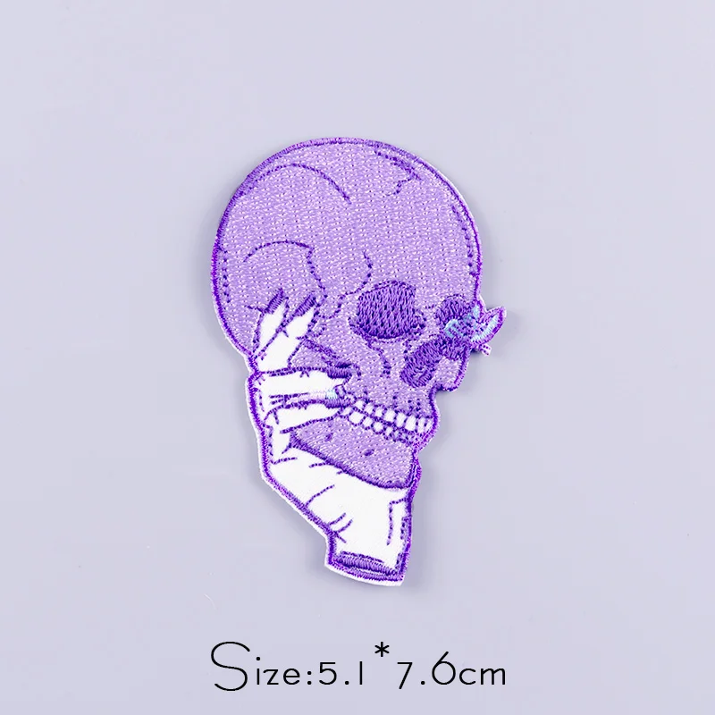 Pulaqi Alien/Skeleton Patch Embroidered Patches For Clothing Punk Patch Iron On Patches On Clothes Patch Badge Applique Stripes
Pulaqi Alien/Skeleton Patch Embroidered Patches For Clothing Punk Patch Iron On Patches On Clothes Patch Badge Applique Stripes
