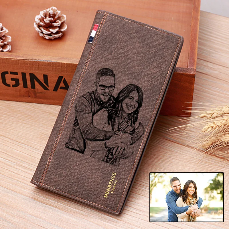Women Men Long Wallet Clutch Personalized Custom Engraved Picture Text Photo Wallets Christmas Birthday Gift Father's Day Him
Women Men Long Wallet Clutch Personalized Custom Engraved Picture Text Photo Wallets Christmas Birthday Gift Father's Day Him