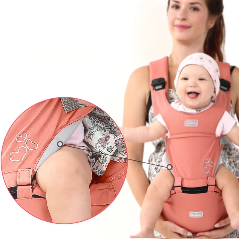 

Baby Sling Front Hug Waist Stool Holding Belt Carrier Porte Bebe Ergonomique Kangaroo Hip Seat Versatile for The Four Seasons