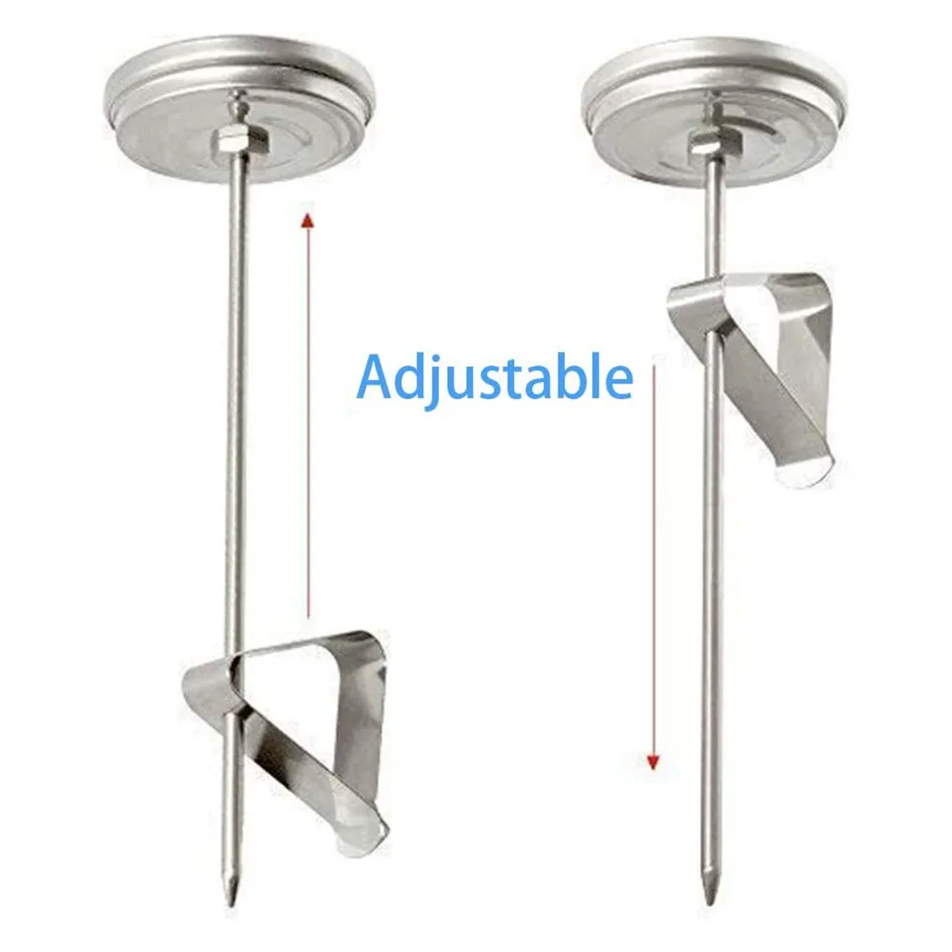 1 термометр, Сковорода Из Нержавеющей Стали, домашние кухонные Термометры для масла, термометр для еды, мяса, воды с кронштейном для улицы
1 термометр, Сковорода Из Нержавеющей Стали, домашние кухонные Термометры для масла, термометр для еды, мяса, воды с кронштейном для улицы