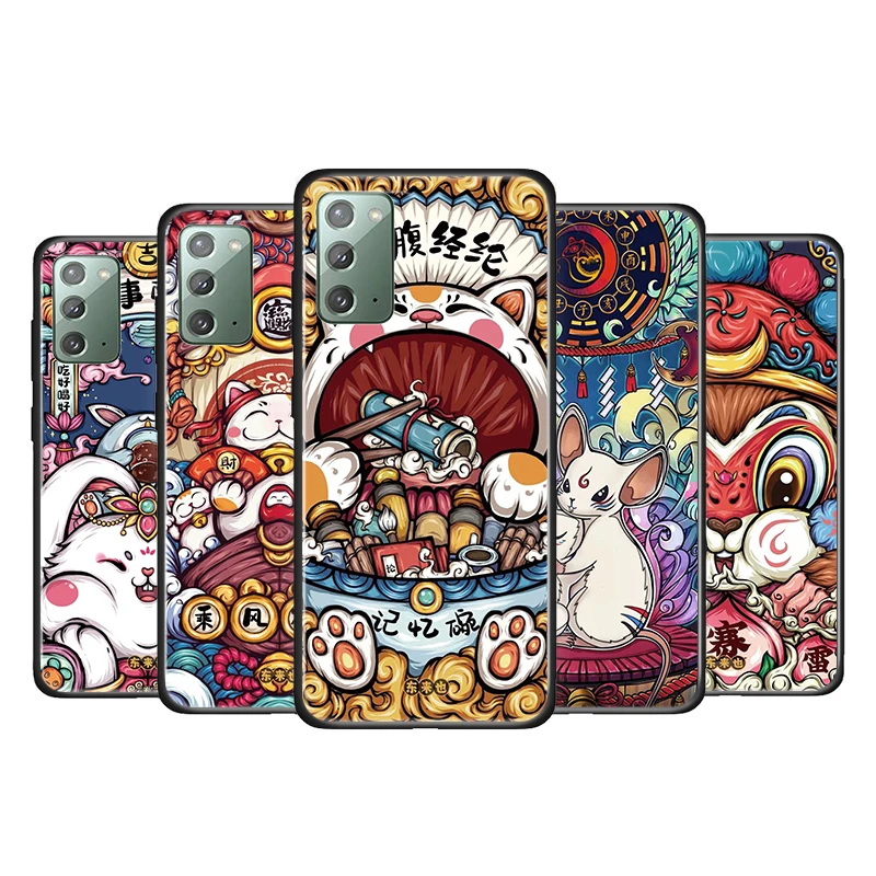 Cartoon Art Chinese Painting for Samsung Galaxy Note 20 Ultra 10 Plus 5G M62 M60S M40 M31S M21 M10 F52 Soft Black Phone Case
Cartoon Art Chinese Painting for Samsung Galaxy Note 20 Ultra 10 Plus 5G M62 M60S M40 M31S M21 M10 F52 Soft Black Phone Case
