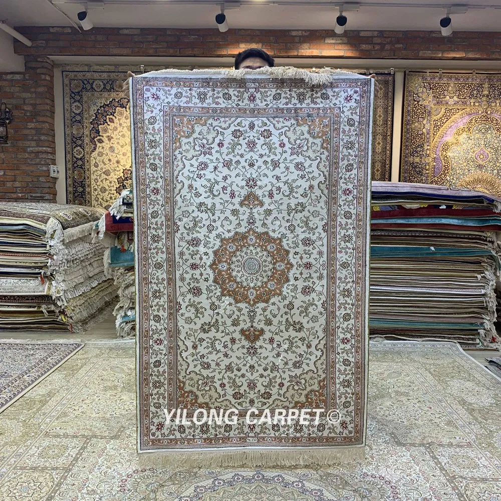 YILONG 3 'x 5' Античный персидский шелковый коврик Изысканный Элегантный Восточный ковер (HF216B)
YILONG 3 'x 5' Античный персидский шелковый коврик Изысканный Элегантный Восточный ковер (HF216B)