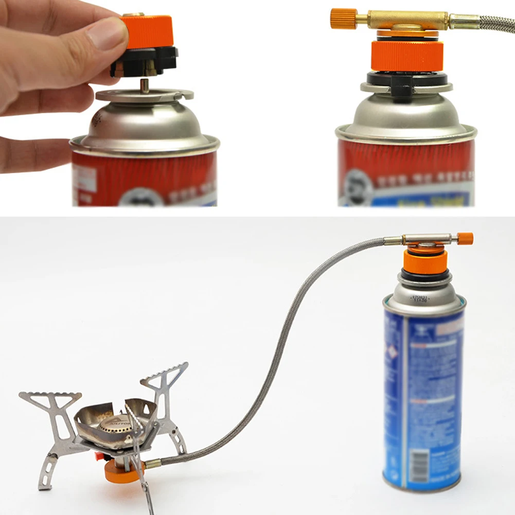 Outdoor Camping Hiking Equipment Aluminum Stove Conversion Split Gas Furnace Connector Cartridge Auto-off Tank Adapter
Outdoor Camping Hiking Equipment Aluminum Stove Conversion Split Gas Furnace Connector Cartridge Auto-off Tank Adapter
