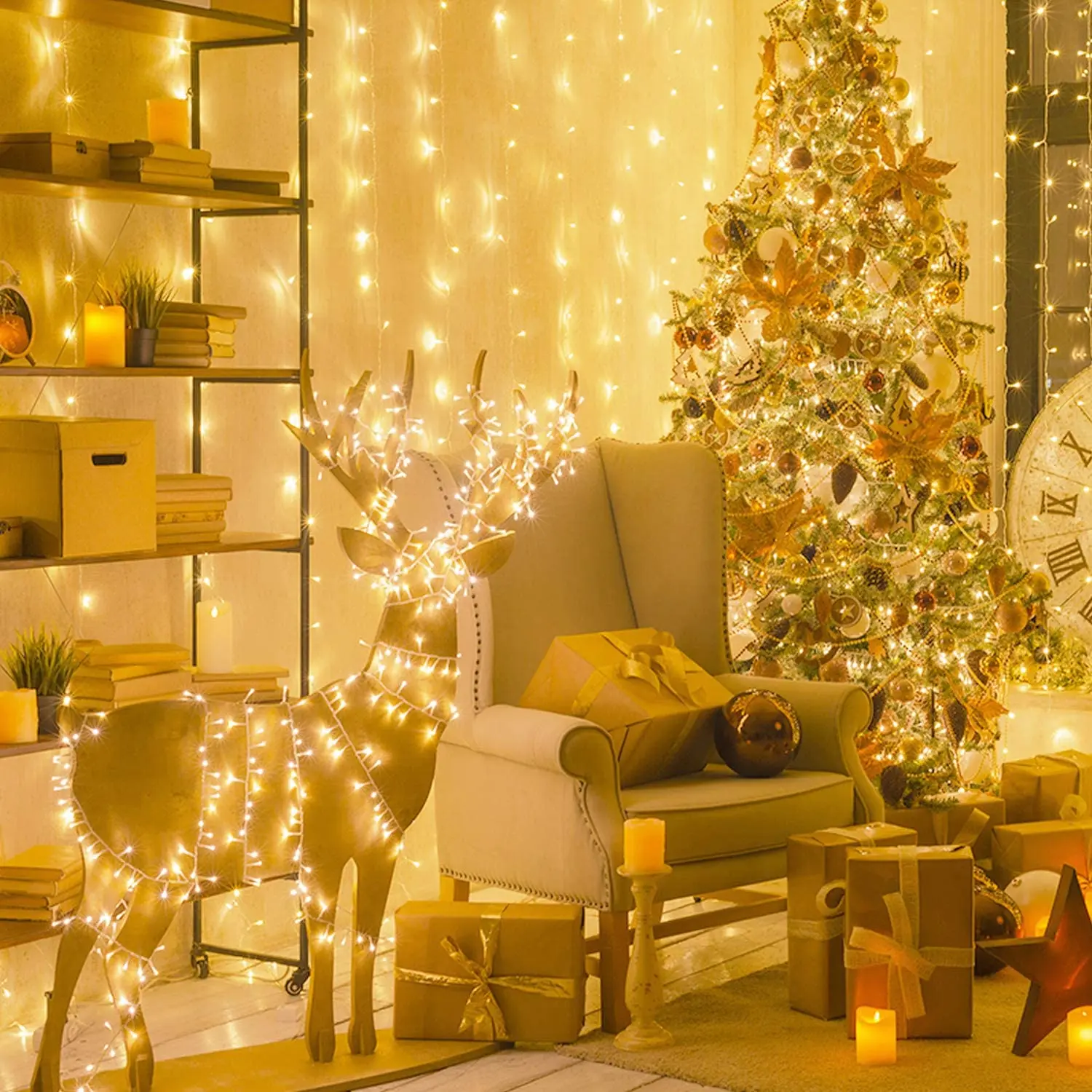 Christmas Fairy Lights Waterproof 220V 5M 10M 20M 50M 100M Holiday Xmas Party Fairy Tale Colorful Christmas Decoration Lights
Christmas Fairy Lights Waterproof 220V 5M 10M 20M 50M 100M Holiday Xmas Party Fairy Tale Colorful Christmas Decoration Lights